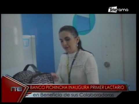 Banco Pichincha inaugura primer lactario en beneficio de sus colaboradoras