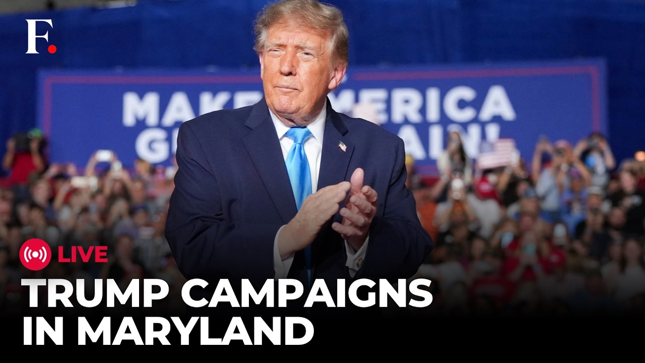 Trump LIVE: US President Addresses Supporters During Maryland Campaign Rally | US Midterm Elections