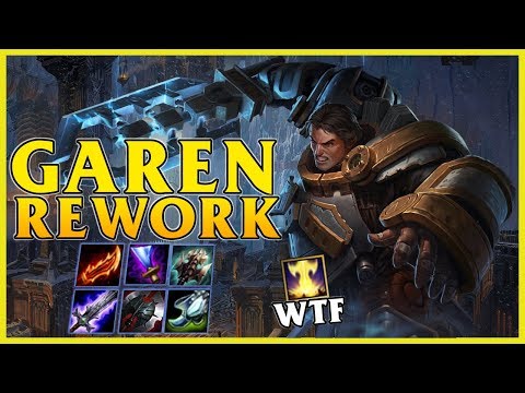 WTF!!! REWORK-UL ASTA L-A FACUT PE GAREN OP (RIOT L-A STRICAT PE GAREN) - League of Legends