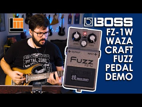 Boss FZ-1W Waza Craft Fuzz Pedal [Product Demonstration]