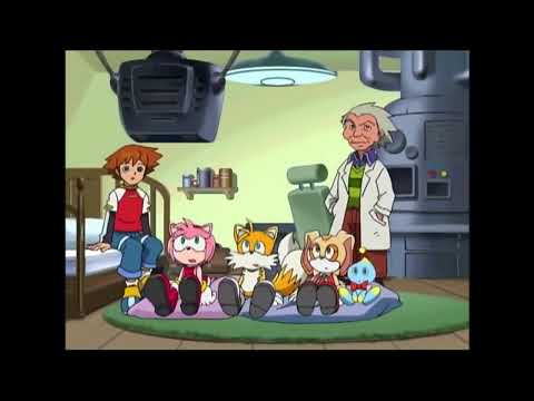 Sonic X Episode 40 Sonic and Robotboy Sabotage Tower
