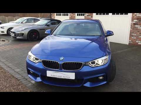 BMW 4 SERIES 420D M SPORT PLUS FOR SALE IN ESTORIL BLUE METALLIC