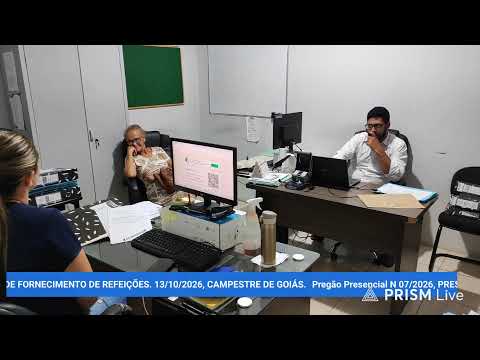 Transmissão ao vivo de Prefeitura Municipal de Campestre de Goiás