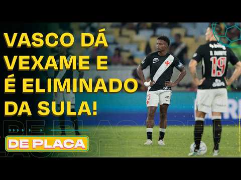 VASCO ELIMINADO PELO BOCA; BAYERN X ARSENAL; PALMEIRAS X FLU; PSG VENCE BARÇA | De Placa 21/10/26