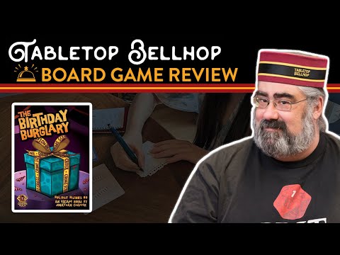 The Birthday Burglary, This Holiday Hijinks game is both the perfect gift and birthday activity