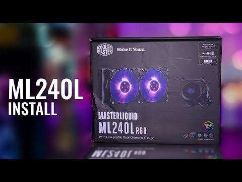 HOWTO Install Cooler Master MasterLiquid ML240L RGB on Socket 1151 and 2066