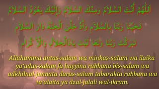 Download lagu Allahumma Antassalam Wa Minkas Salam I Dzikir Setelah Shalat mp3