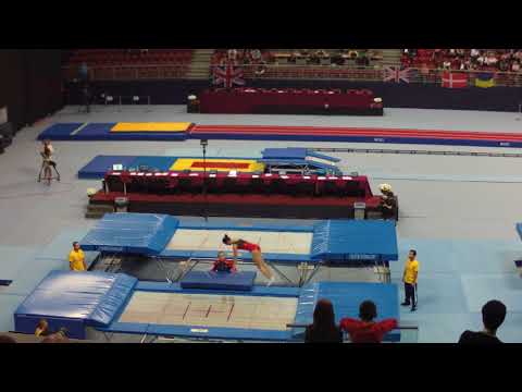 ZHU Xueying Team Final Trampoline World Championships 2017