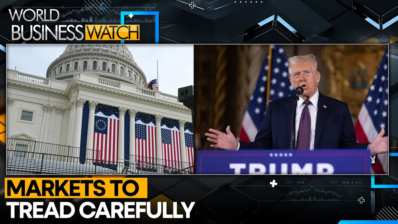 Markets in Wait-And-See Approach Ahead of Inauguration | World Business Watch | WION