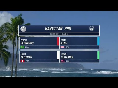 2017 Hawaiian Pro: Round One, Heat 6