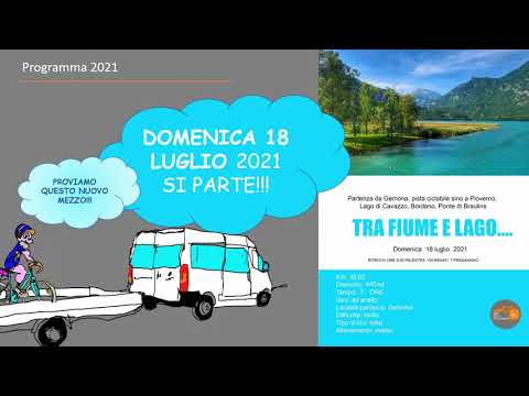 Presentazione uscite BikePozzo 2021