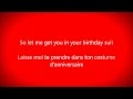 Katy Perry Birthday Lyrics