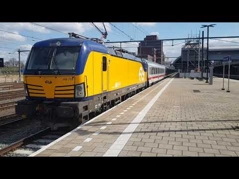 NSR vectron 193-759 van ELL vertrekt uit Amf  met de ICB 240