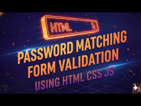 Day16 Password Validation Using Html Css And Javascript Java Developers 2025
