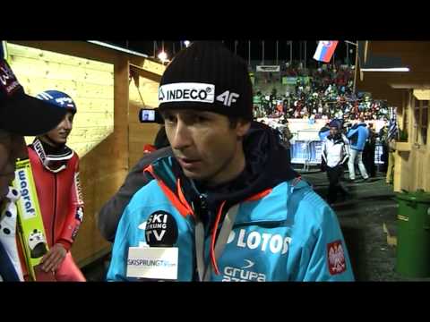 Lukasz Kruczek im Interview - Klingenthal 23.11.2013