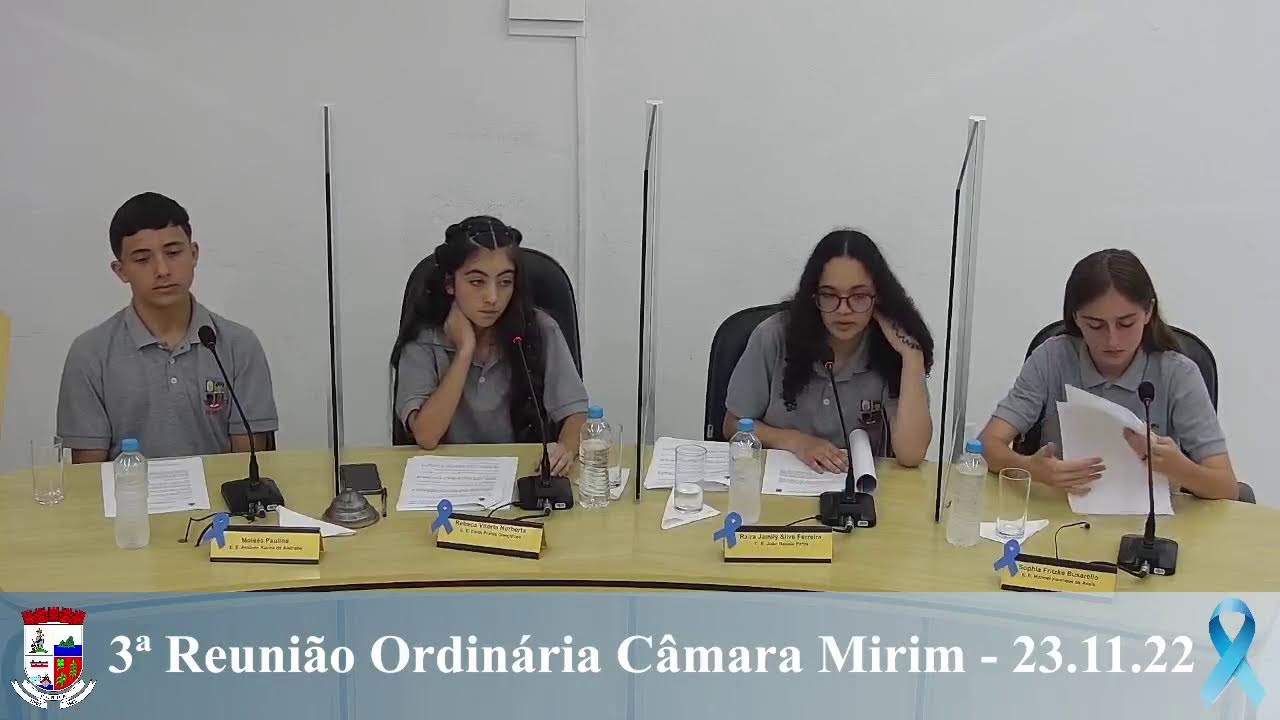 3ª Reunião Ordinária Mirim 23/11/2022