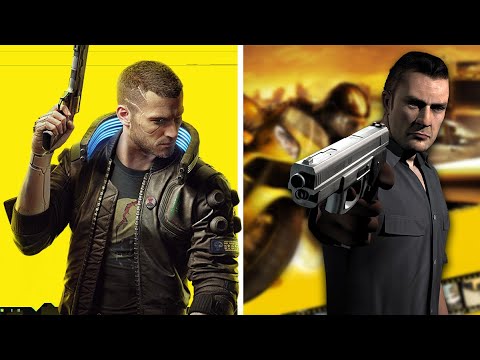 Cyberpunk vs DRIV3R - Weapons Physics (Guns Comparison)