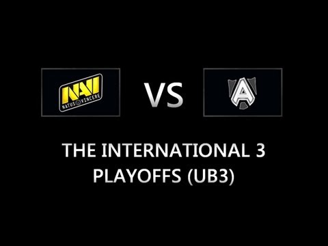 Na`Vi vs Alliance @The International 3 Playoffs (UB3) (BO3) #TI3