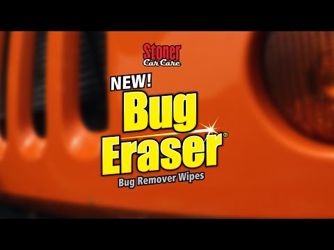 The fastest way to remove bugs from the front of a vehicle | The NEW Stoner Car Care Bug Eraser