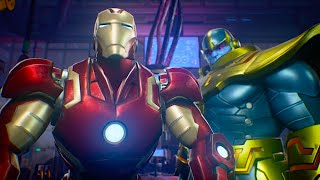 Iron Man Tells Thanos the Truth - Marvel vs Capcom Infinite