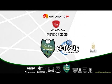 2122 1NF BALONMANO IKASA vs GETASUR BALONMANO