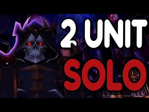 How To EASILY CLEAR New FALL EVENT SOLO WITH 2 UNITS For Ainz In Anime Vanguards Newest Update!