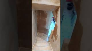 Album cover: Plastering a large hallway