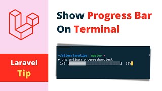 Laravel - How To Show Progress Bar In The Terminal