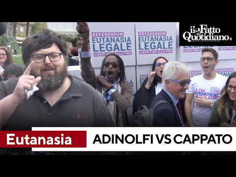 Eutanasia, Adinolfi contesta. Cappato: "Parassitismo mediatico". E i volontari lo sbeffeggiano