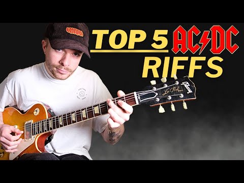 Top 5 easy AC/DC riffs – get started right away!