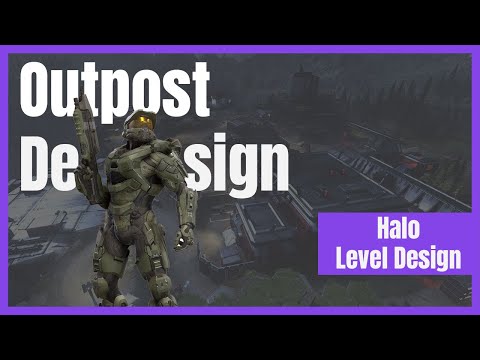 Level Design Lobby - Halo Infinte Outpost Design #119