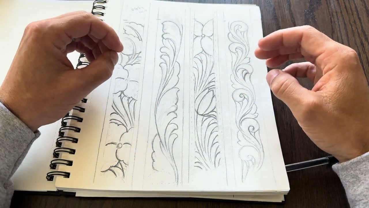 5 Steps To Draw A Belt Pattern