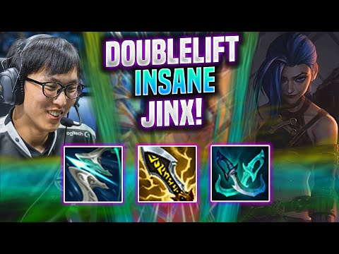 DOUBLELIFT IS INSANE WITH JINX! - Doublelift Plays Jinx ADC vs Miss Fortune! | Season 2022