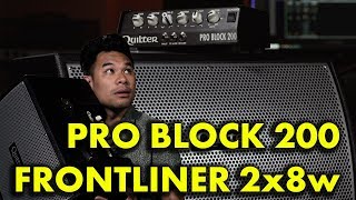 Video thumbnail for Quilter Lab Pro Block 200 & Frontliner 2x8W by JayLeonardJ