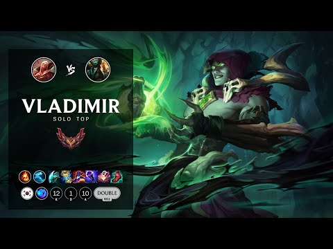 Vladimir Top vs Gangplank - KR Grandmaster Patch 12.19