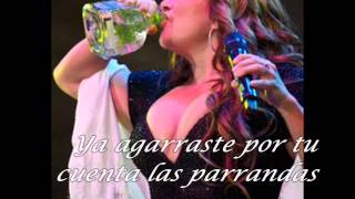 Jenni rivera paloma negra(letra) (lyrics)