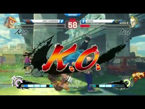 USFIV - Gamerbee [Adon] x Keoma [Abel] - Capcom Cup 2015