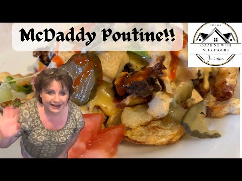 McDaddy Poutine 🇨🇦 Ground beef recipe / Special sauce & Cheese Sauce / Canadian Cuisine