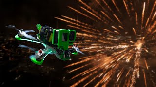 Flying a drone through Fireworks - Is it LEGAL?