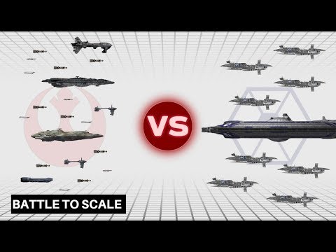 Separatist Fleet at Ryloth vs. Rebel Alliance Fleet at Kamino | Star Wars: Fleet Battles
