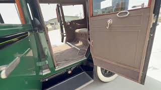1926 Locomobile Four Door Driver Side Interior