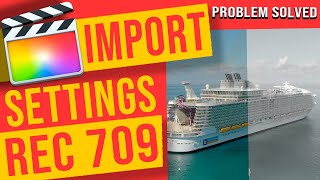 #02 Importing HLG Files to Final Cut Pro (Fixing Overexposed Problems)