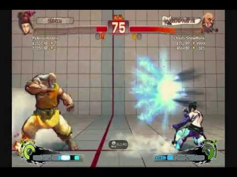 SFIV:AE 2012 - ChaoticShdwMonk (Gouken) vs PxAnaximandro (Juri) ITS OVER 40000!!