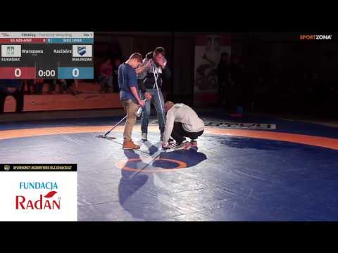 SportZona.pl - Krajowa Liga Zapaśnicza sezon 2016/2017 - AZS AWF Warszawa vs UNIA Racibórz
