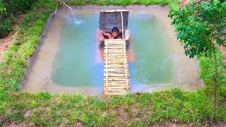 Build Secret Home Under Swimming Pool