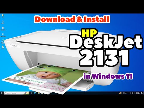 How to Download & Install Hp DeskJet 2131 Printer Driver in Windows 10 PC or Laptop