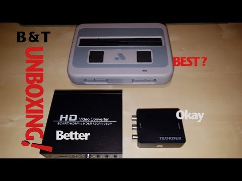 Analogue Super NT Quality vs Original SNES RCA and  SCART