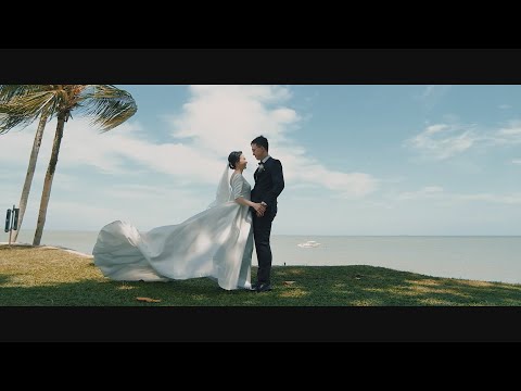 Cerimônia no jardim Honey Tou e Qin | Rasa Sayang Resort & Spa