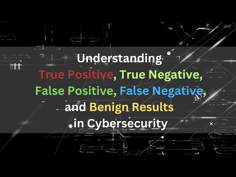Understanding True Positive, True Negative, False Positive, False Negative, and BTP in Cybersecurity