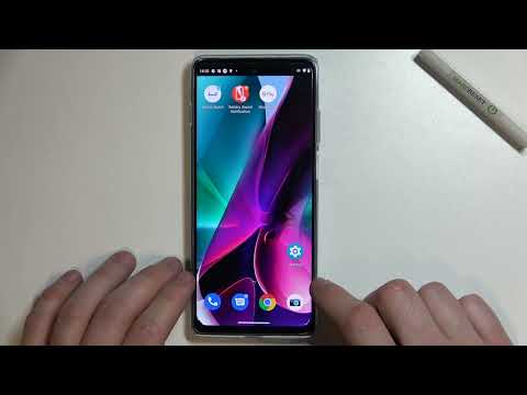 How to Remove/Restore Messages Icon from/to Home Screen on MOTOROLA MOTO G200 - Adjust Screen Icons